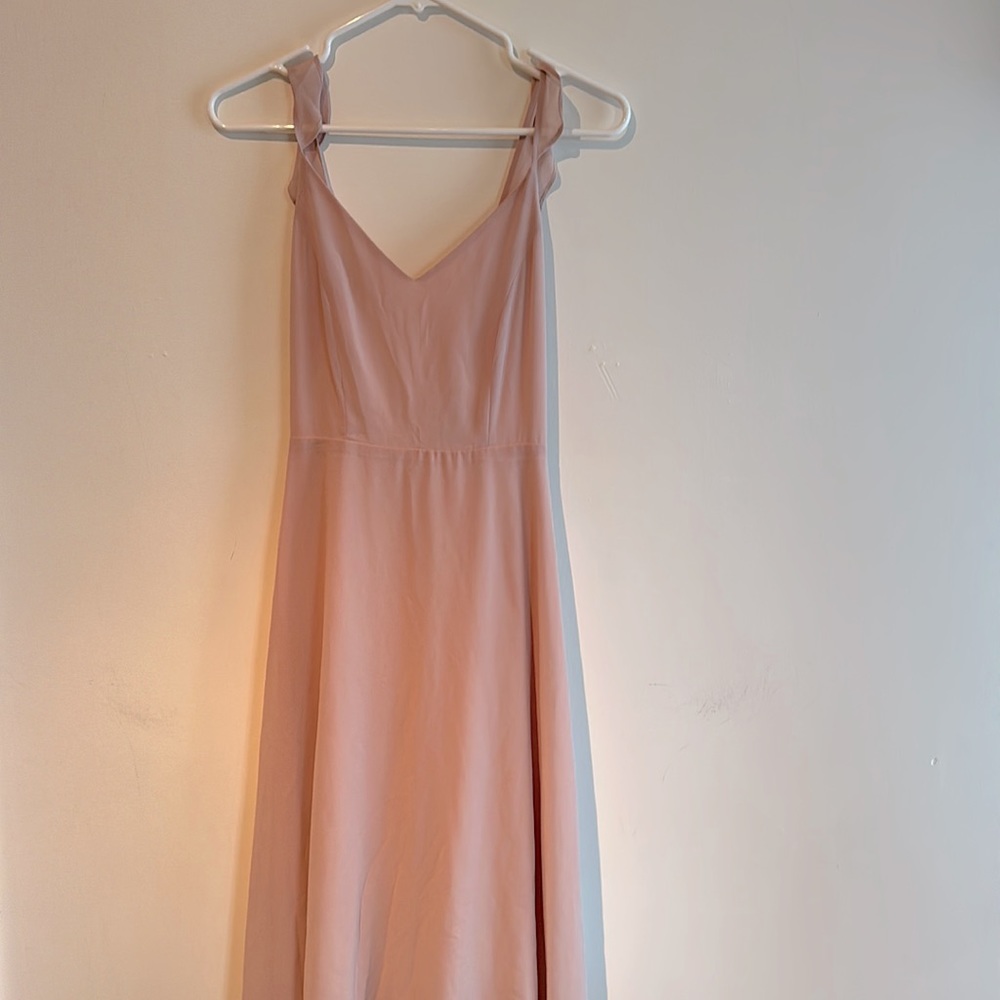 Lulus ‘Meteoric Rise’ Blush Maxi Dress